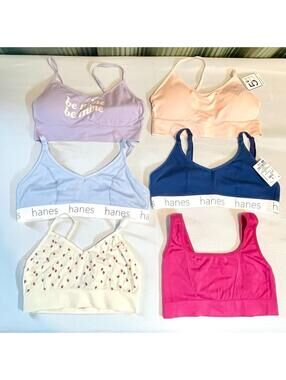 Variety Teen Sports Bra Lot of 6